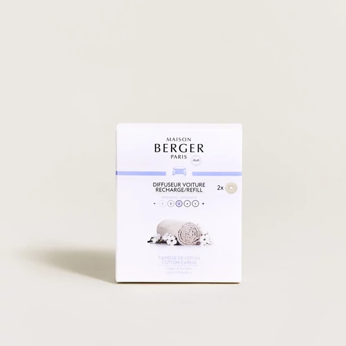 Maison Berger Paris® Cotton Caress autós illatdiffúzor utántöltő