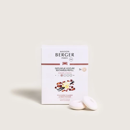 Maison Berger Paris Amber Powder autós illatdiffúzor utántöltő