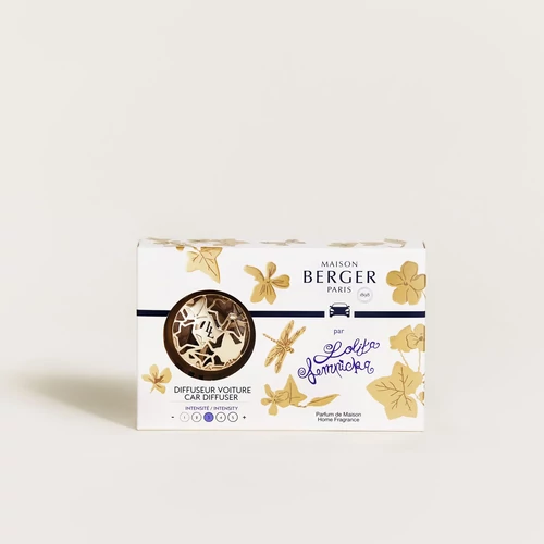 Maison Berger Paris® Satin Gold - Lolita Lempicka autós illatdiffúzor szett