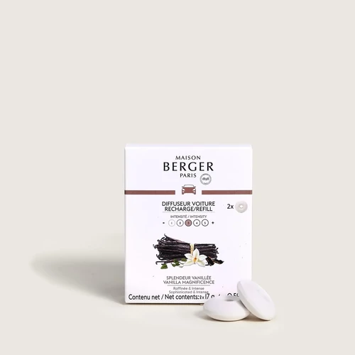 Maison Berger Paris® Vanilla Magnificence autós illatdiffúzor utántöltő