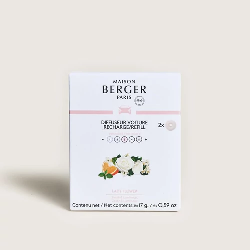 Maison Berger Paris® Lady Flower autós illatdiffúzor utántöltő