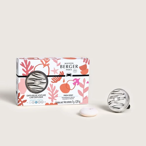 Maison Berger Paris® Summer Fresh Spirit autós illatdiffúzor szett