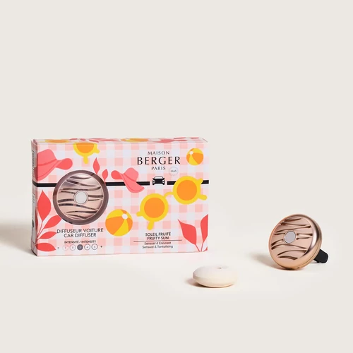 Maison Berger Paris® Estivale Fruity Sun autós illatdiffúzor szett Maison Berger Paris® Estivale Fruity Sun autós illatdiffúzor szett