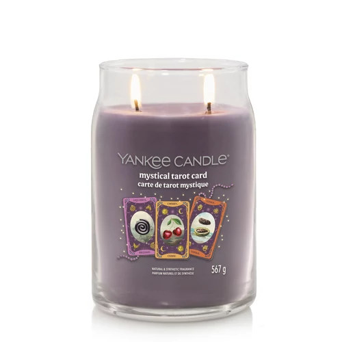 Yankee Candle® Mystical Tarot Card Signature nagy üveggyertya 567 g