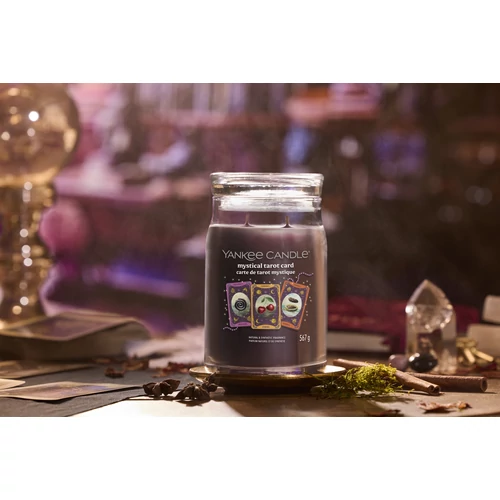 Yankee Candle® Mystical Tarot Card Signature nagy üveggyertya 567 g