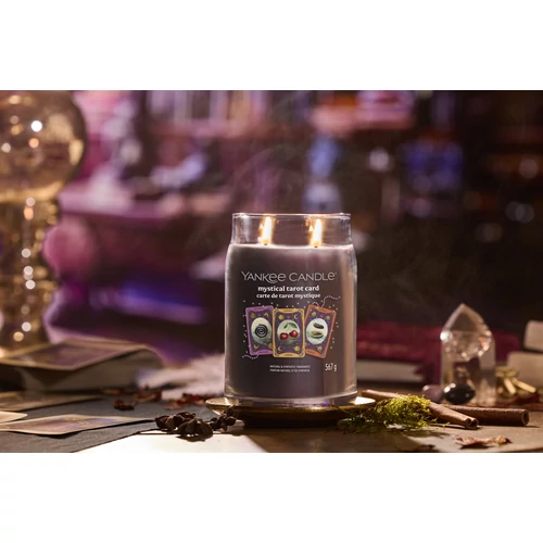 Yankee Candle® Mystical Tarot Card Signature nagy üveggyertya 567 g