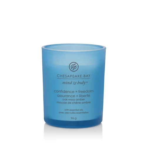 Chesapeake Bay Candle® confidence + freedom (oak moss amber) kis üveggyertya 96 g