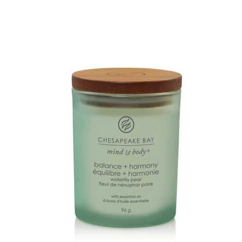 Chesapeake Bay Candle® balance + harmony (waterlily pear) kis üveggyertya