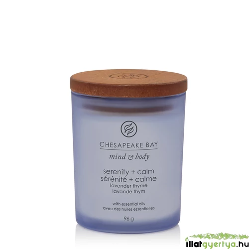 Chesapeake Bay Candle® serenity + calm (lavender thyme) kis üveggyertya