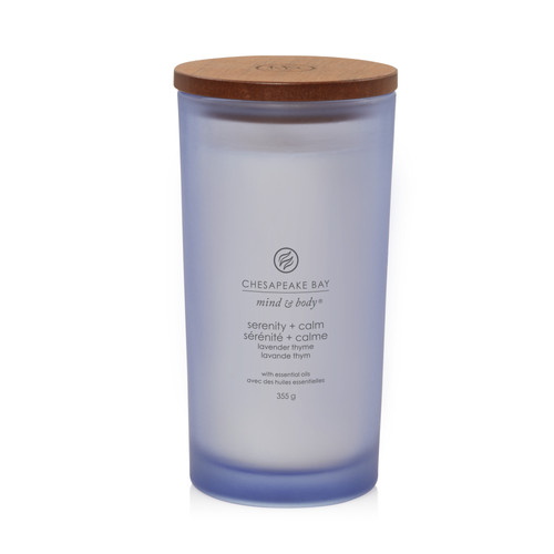 Chesapeake Bay Candle® serenity + calm (lavender thyme) nagy üveggyertya 355 g