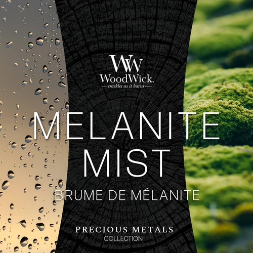 WoodWick® Melanite Mist közepes üveggyertya 275 g