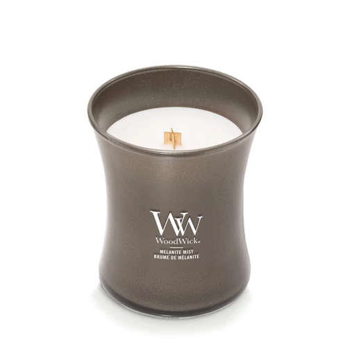 WoodWick® Melanite Mist közepes üveggyertya 275 g