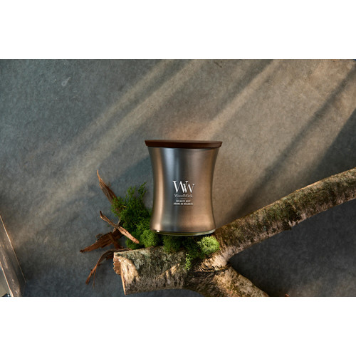 WoodWick® Melanite Mist közepes üveggyertya 275 g WoodWick® Melanite Mist közepes üveggyertya 275 g
