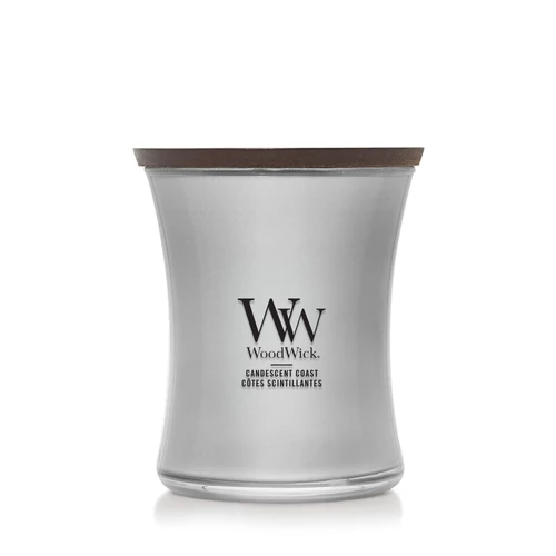 WoodWick® Candescent Coast közepes üveggyertya 275 g