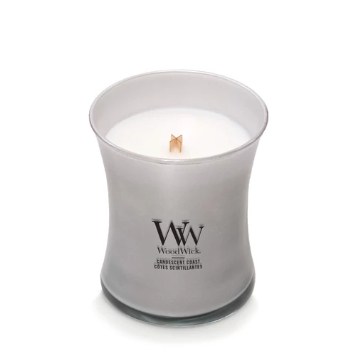 WoodWick® Candescent Coast közepes üveggyertya 275 g