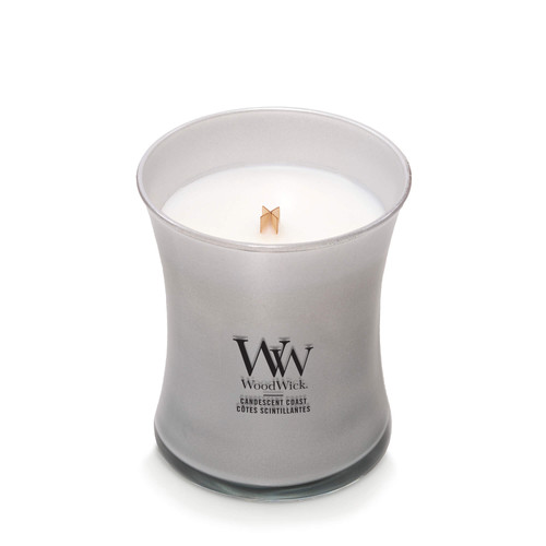 WoodWick® Candescent Coast közepes üveggyertya 275 g