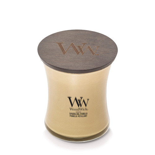 WoodWick® Sparkling Pomelo közepes üveggyertya 275 g WoodWick® Sparkling Pomelo közepes üveggyertya 275 g