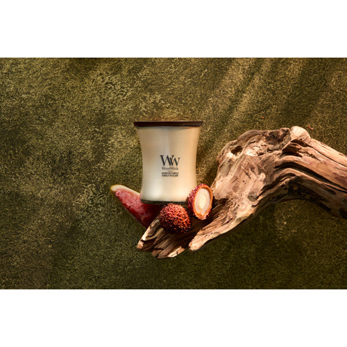 WoodWick® Sparkling Pomelo közepes üveggyertya 275 g WoodWick® Sparkling Pomelo közepes üveggyertya 275 g