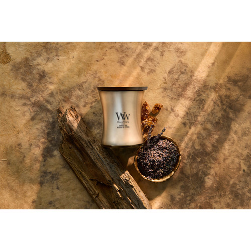 WoodWick® Cypress Ore közepes üveggyertya 275 g