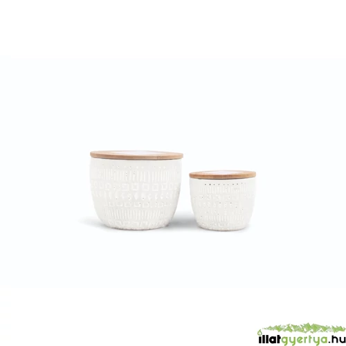 Cotton & Teak Sonora kis gyertya 85 g