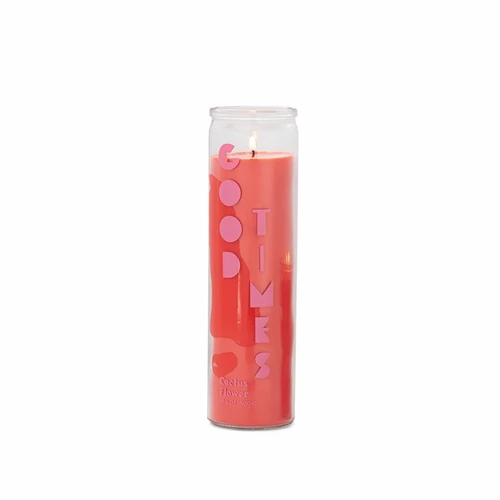 Paddywax™ Cactus Flower Spark "Celebrate" nagy üveggyertya