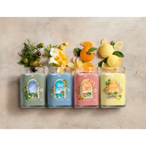 Yankee Candle® Lemon Gelato Signature közepes üveggyertya 368 g