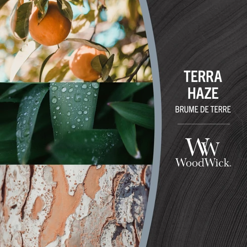 WoodWick® Terra Haze hajógyertya 453 g