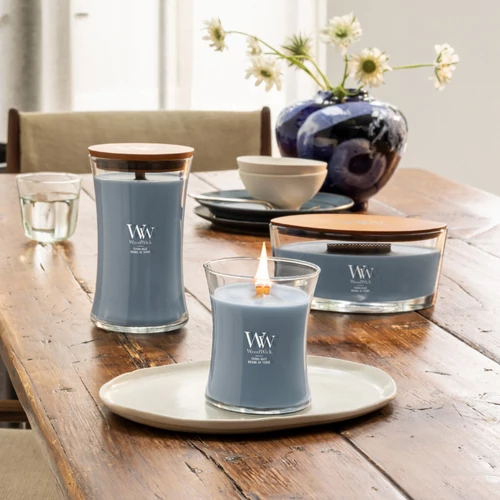 WoodWick® Terra Haze hajógyertya 453 g