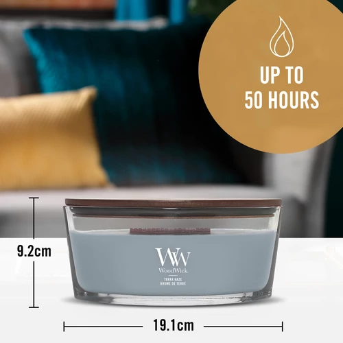 WoodWick® Terra Haze hajógyertya 453 g