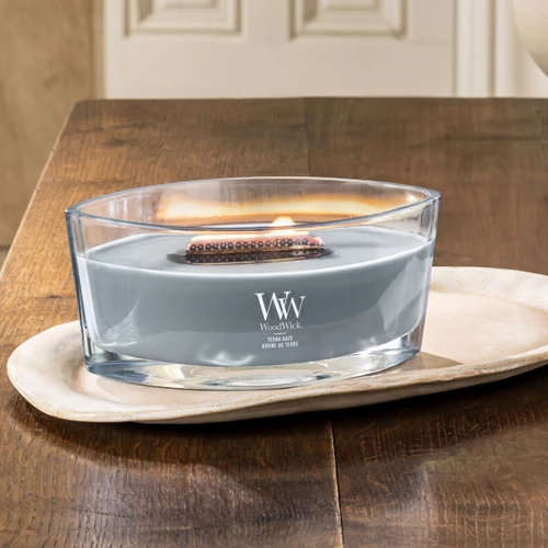 WoodWick® Terra Haze hajógyertya 453 g