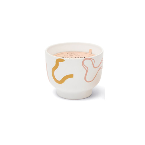 Paddywax™ Pink Opal & Persimmon Wabi Sabi nagy kerámia gyertya 340 g