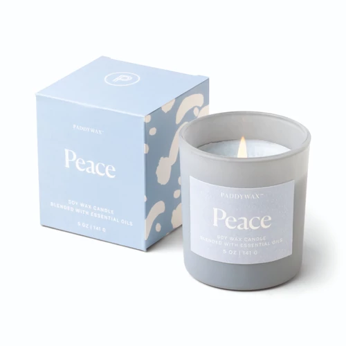 Paddywax™ Peace Wellness kis üveggyertya 141 g