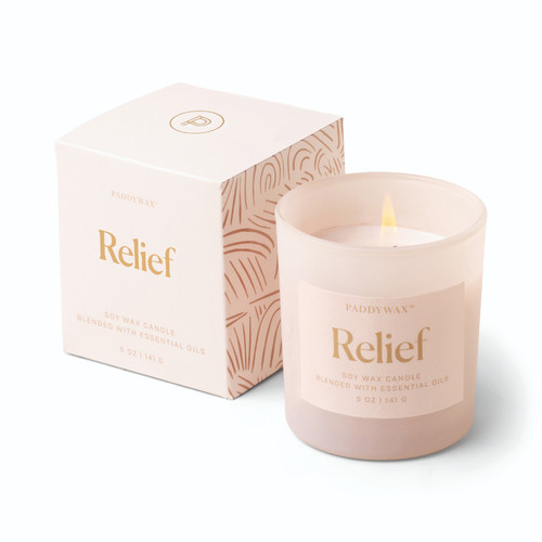 Paddywax™ Relief Wellness kis üveggyertya 141 g