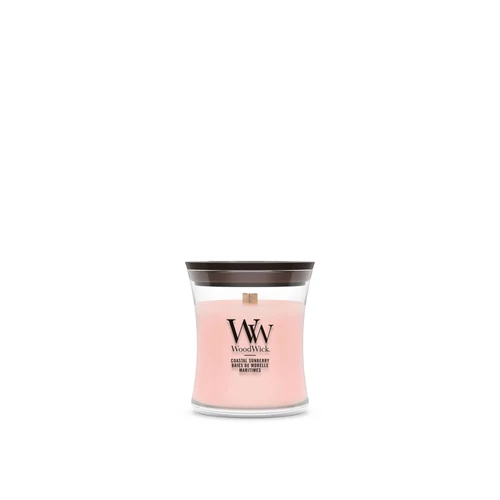 WoodWick® Coastal Sunberry kis üveggyertya 85 g