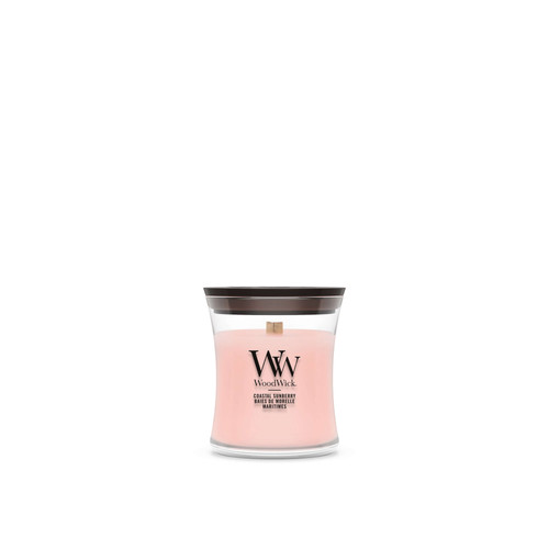 WoodWick® Coastal Sunberry kis üveggyertya 85 g