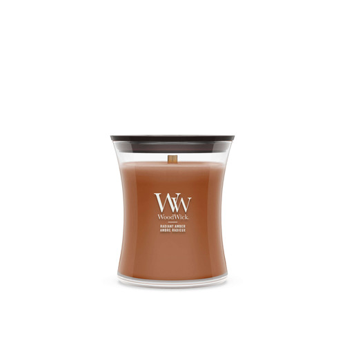 WoodWick® Radiant Amber közepes üveggyertya 275 g