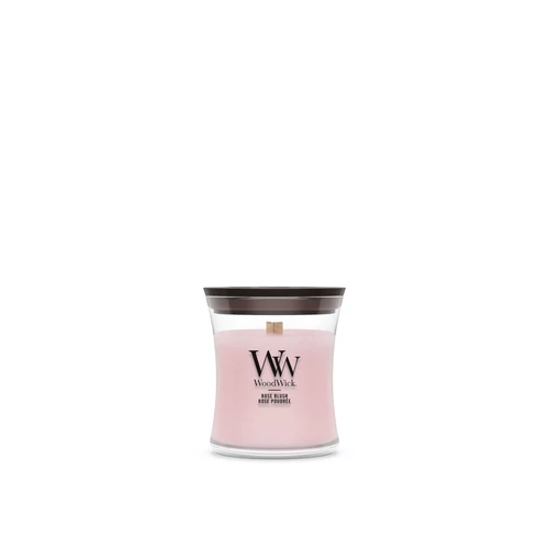 WoodWick® Rose Blush kis üveggyertya 85 g