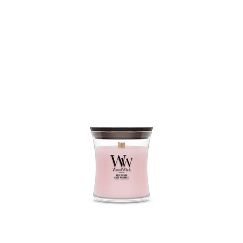 WoodWick® Rose Blush kis üveggyertya 85 g