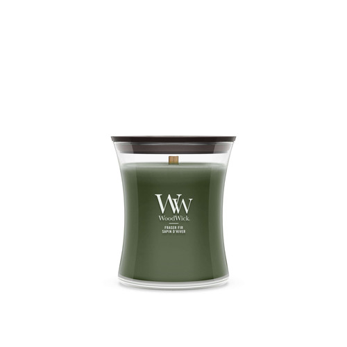 WoodWick® Frasier Fir közepes üveggyertya 275 g