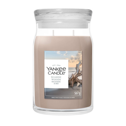 Yankee Candle® Seaside Woods Signature nagy üveggyertya 567 g