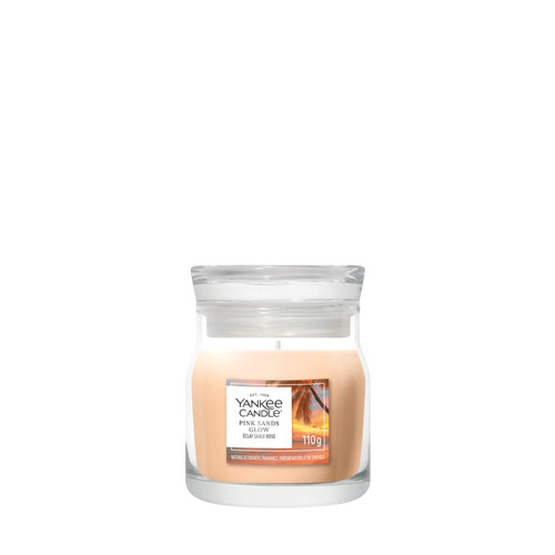 Yankee Candle® Pink Sands Glow Signature kis üveggyertya 110 g