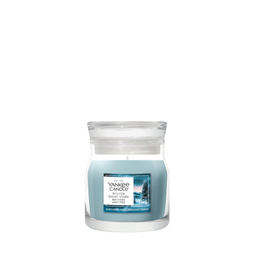 Yankee Candle® Winter Night Stars Signature kis üveggyertya 110 g