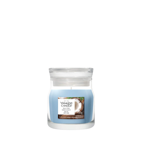 Yankee Candle® Salted Coconut Signature kis üveggyertya 110 g