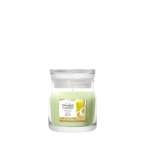 Yankee Candle® Vanilla Lime Signature kis üveggyertya 110 g