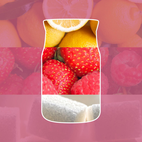 Yankee Candle® Iced Berry Lemonade Signature kis üveggyertya 110 g