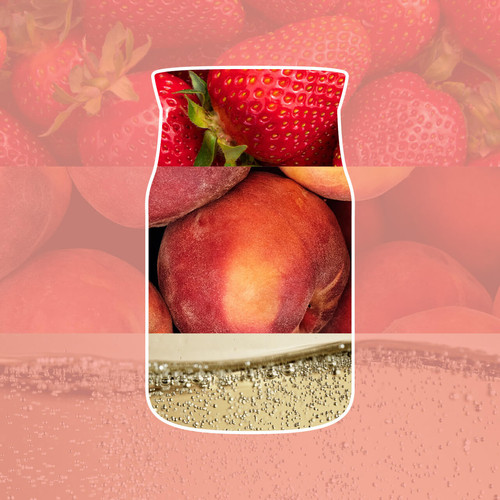 Yankee Candle® White Strawberry Bellini Signature közepes üveggyertya 368 g