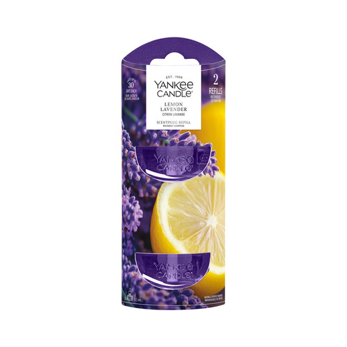 Yankee Candle® Lemon Lavender elektromos légfrissítő utántöltő 2 x 18,5 ml