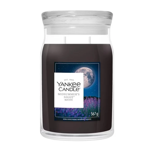 Yankee Candle® Midsummer’s Night Signature nagy üveggyertya 567 g