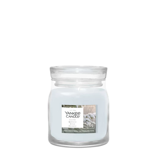 Yankee Candle® Snow Kissed Pine Signature kis üveggyertya 110 g