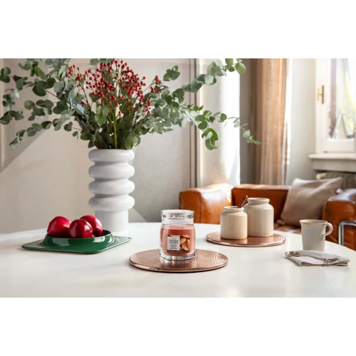 Yankee Candle® Sugared Cinnamon Apple Signature közepes üveggyertya 368 g